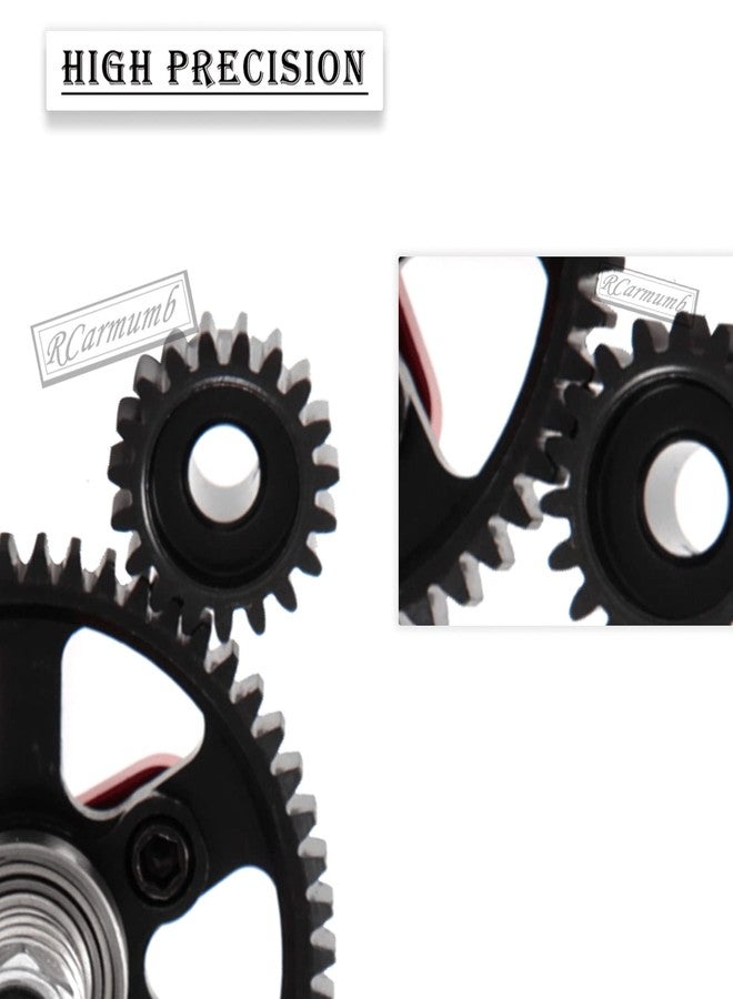 Rcarmumb Hardened Steel Slipper Clutch Eliminator Gear Upgrades Part for 1/10 Slash 4X4/VXL Stampede 4X4/VXL Rustler 4X4/VXL,54T Spur Gear with Pinions Gears Set(15T 17T 19T),#6878,Black - Image 3